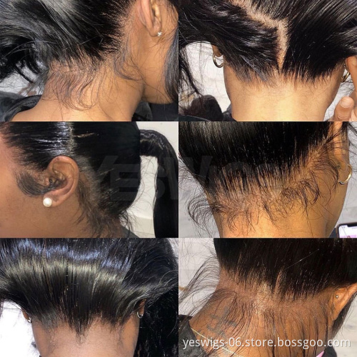 Raw Brazilian Virgin Human Hair Swiss Lace Front Wig Cheap Hd Full Lace Frontal Closure Wig Human Hair For Black Women Vendor
